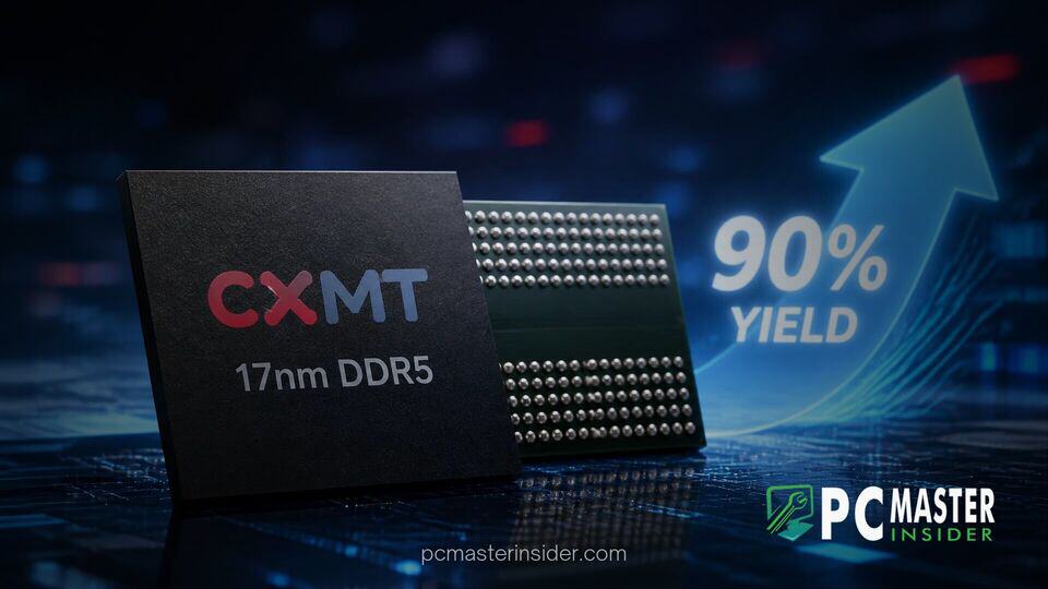 CXMT 17nm DDR5 DRAM yield