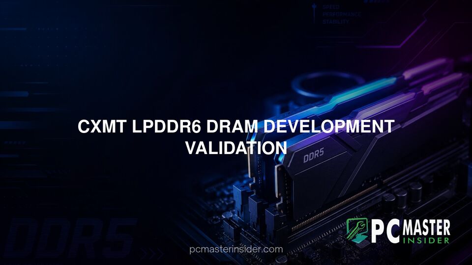 CXMT LPDDR6 DRAM development validation