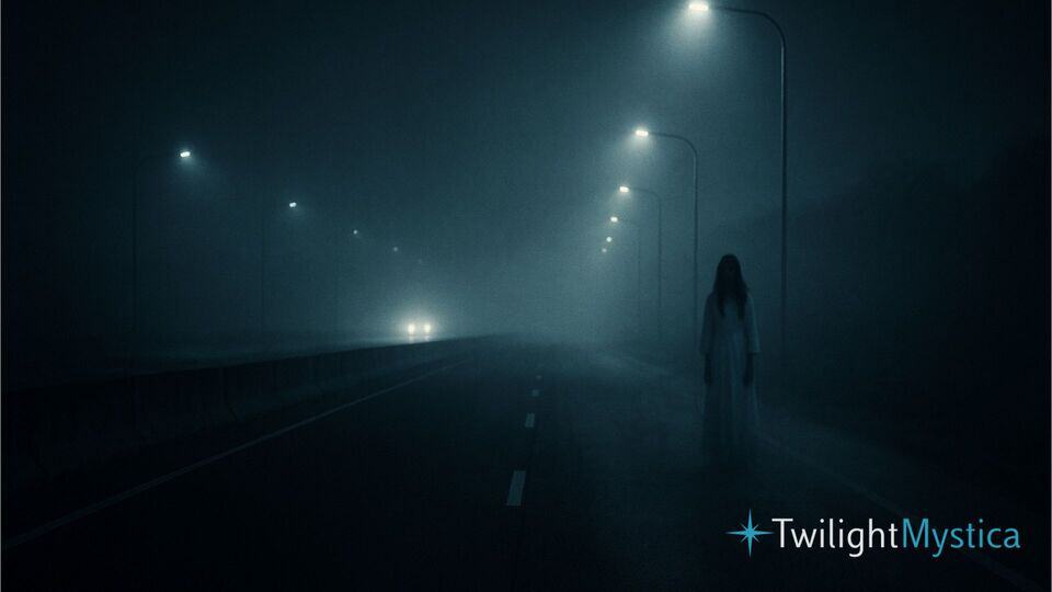 Lady ghost legend on Dhaka Airport Road at night