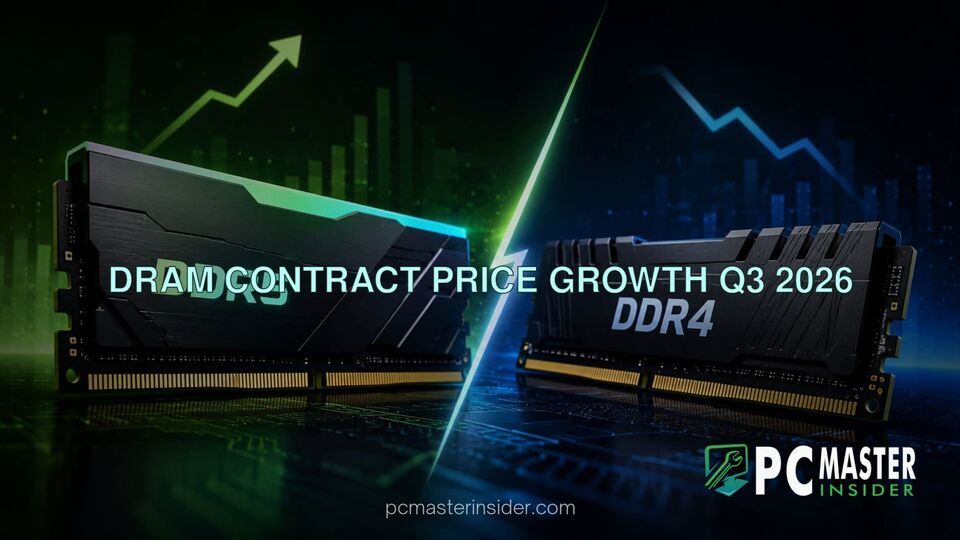 DRAM contract price growth Q3 2026