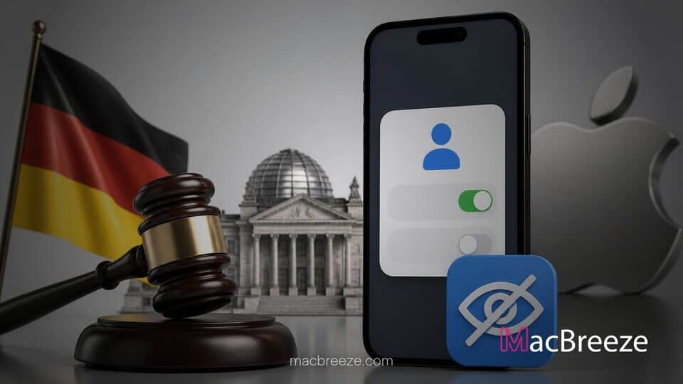 Apple app tracking transparency Germany regulation