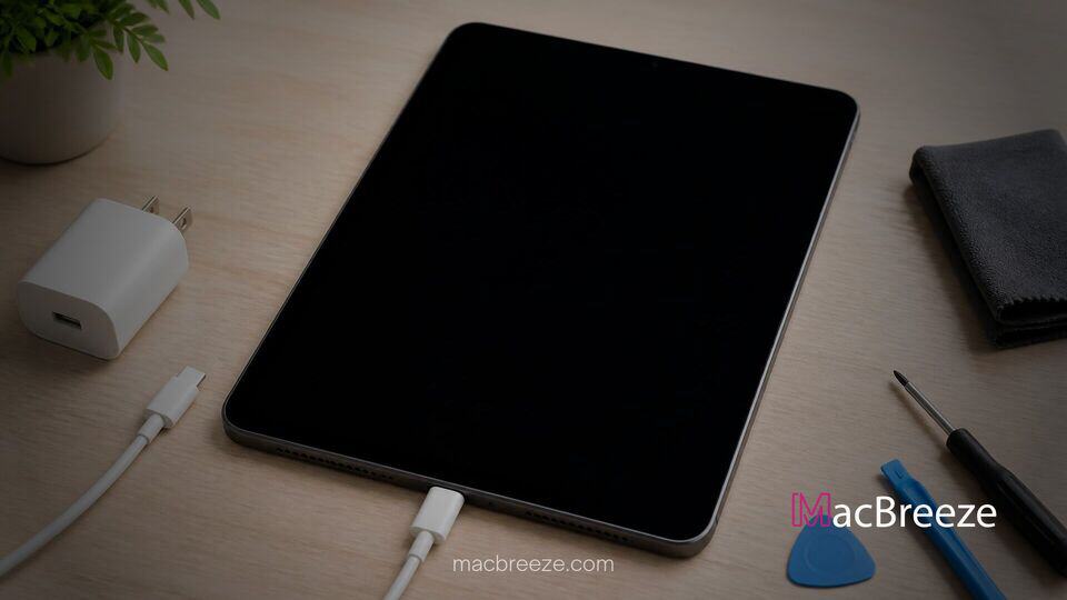 fix iPad not charging or turning on
