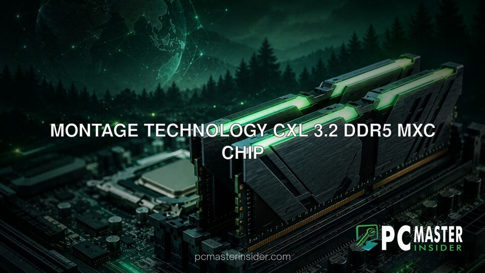 Montage Technology CXL 3.2 DDR5 MXC chip