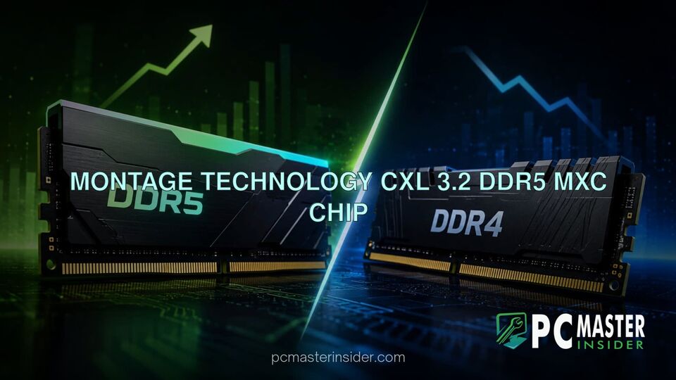 Montage Technology CXL 3.2 DDR5 MXC chip
