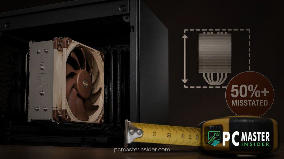 Noctua PC case CPU cooler clearance study