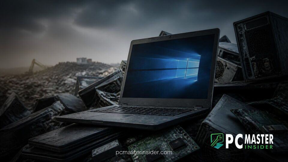Windows 10 end of support e-waste