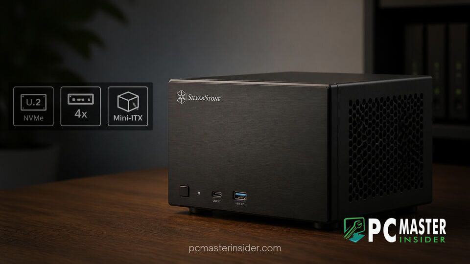 SilverStone CS240 Mini-ITX NAS chassis