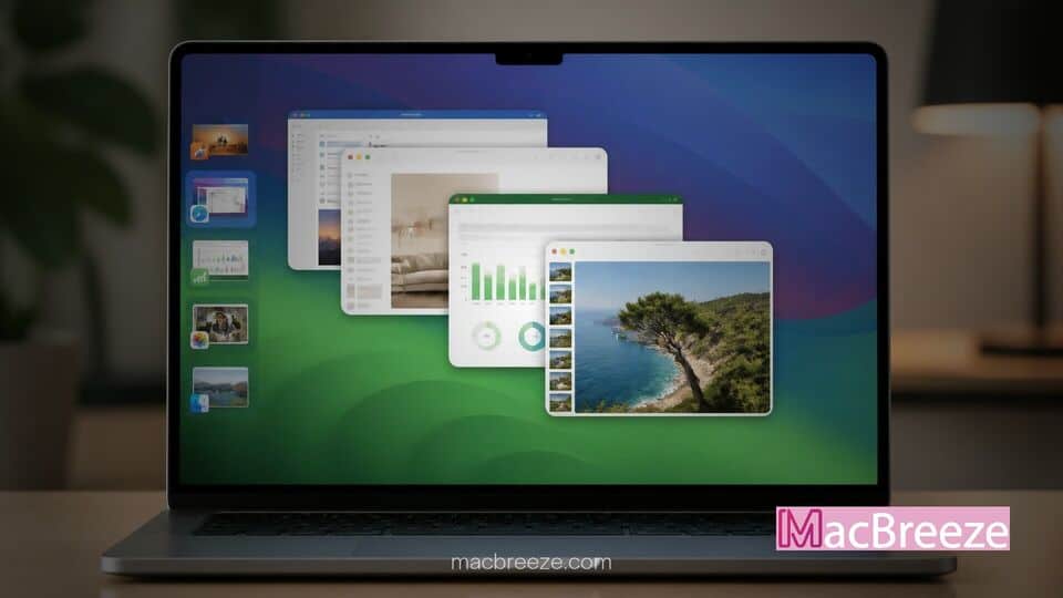 Stage View 2 macOS Stage Manager window previews