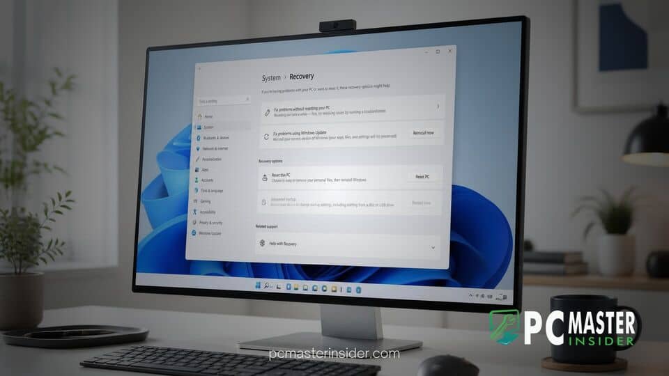 Windows 11 26H2 Point-in-Time Restore default