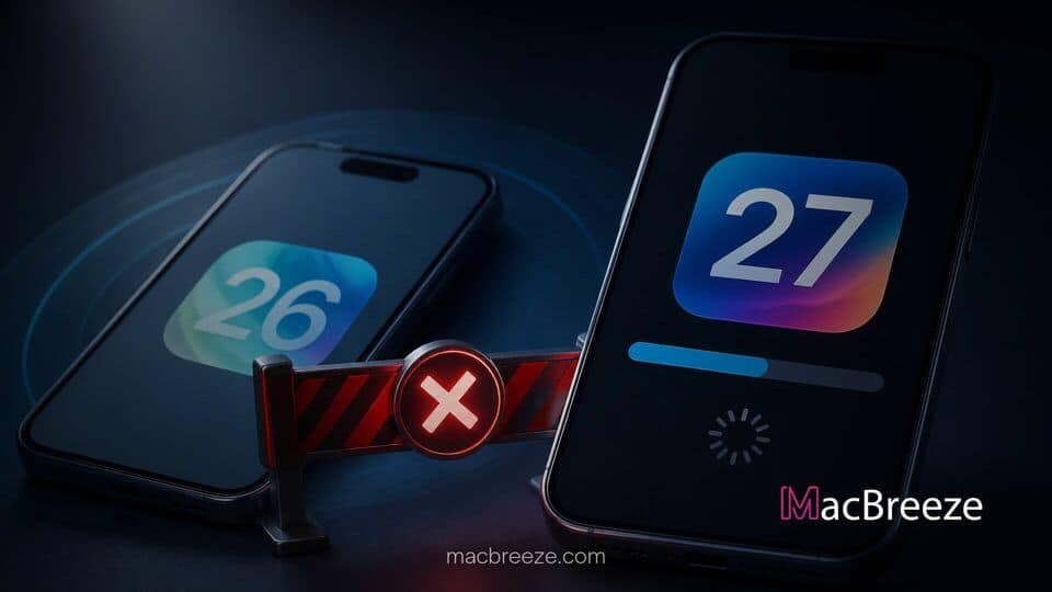 apple stops signing ios 26 6 2 downgrade