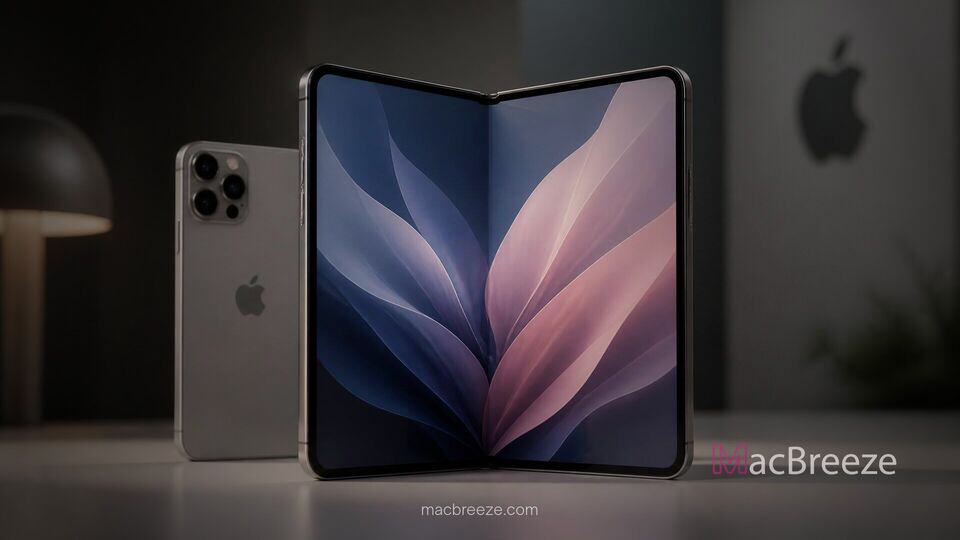 apple unveils foldable iphone duo