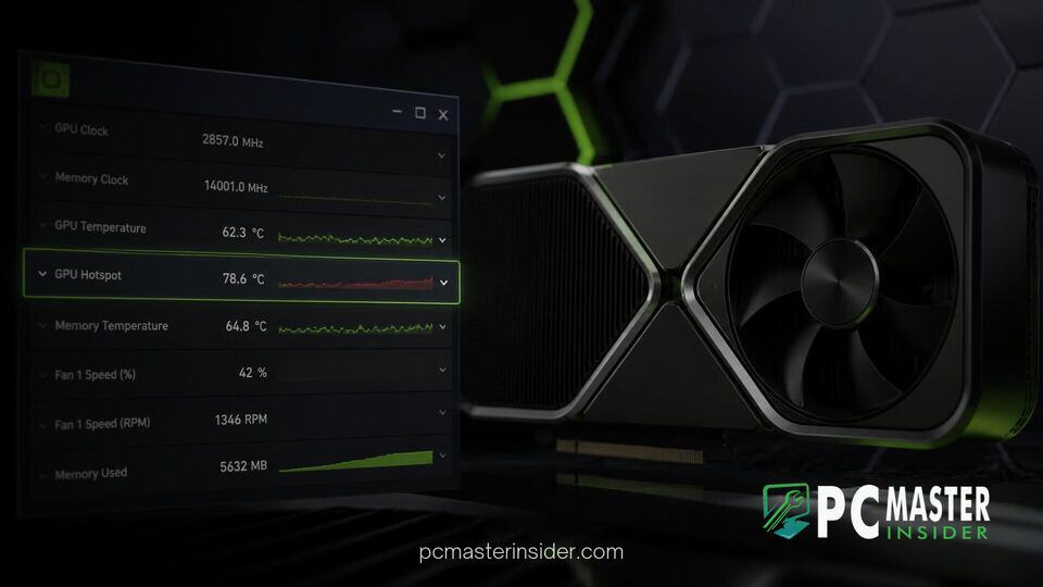 gpu z rtx 50 hotspot temperature monitoring