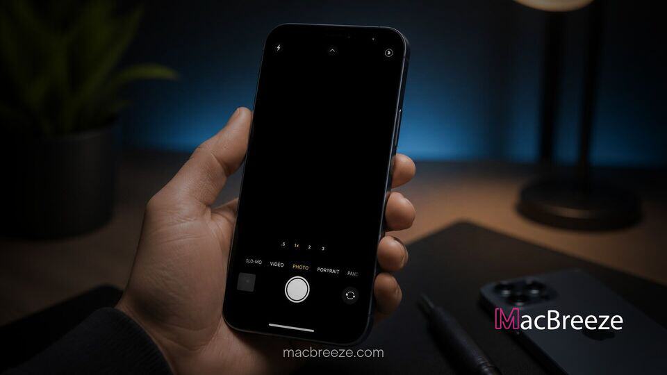 fix iphone camera black screen