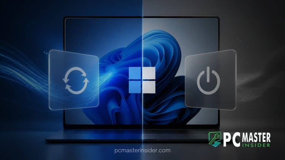 windows 11 restart vs shutdown fast startup