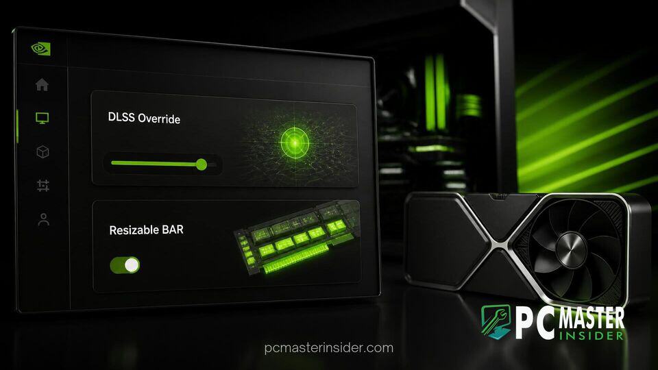 nvidia app update dlss ray reconstruction resizable bar