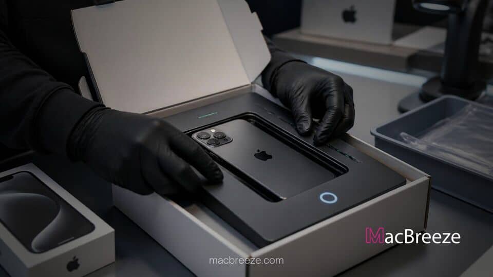 apple in box iphone diagnostic scanner return fraud
