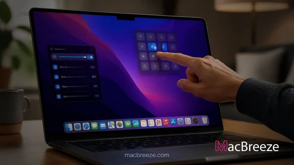 macos touchscreen ui controls macbook pro