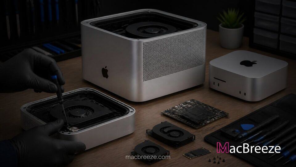 apple self service repair mac studio mac mini parts