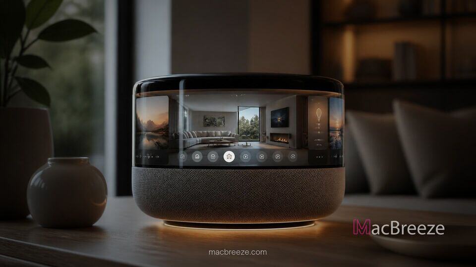 apple homeview max 360 degree display