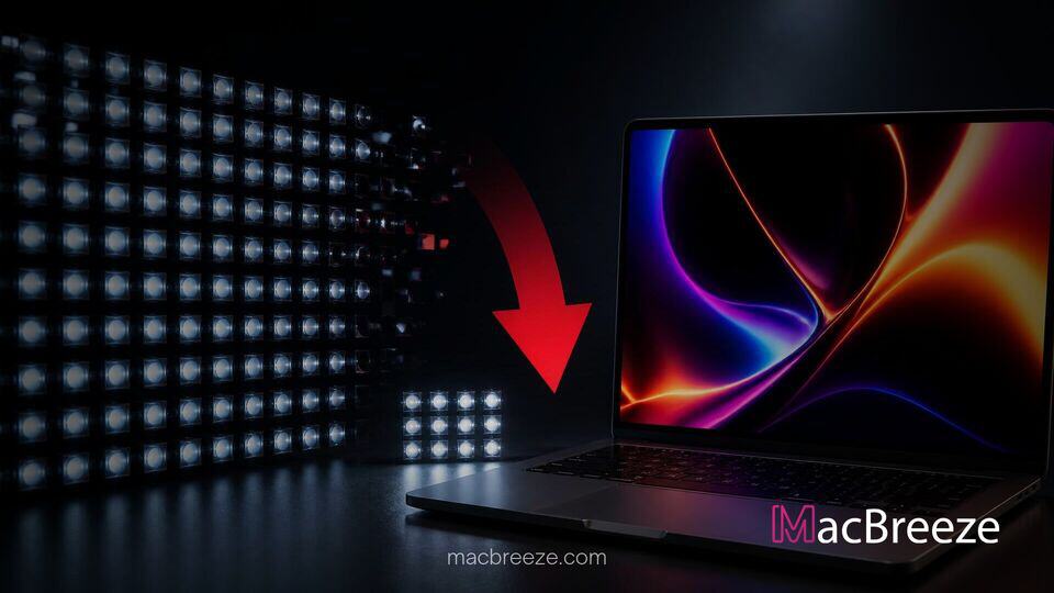 counterpoint macbook pro oled mini led display