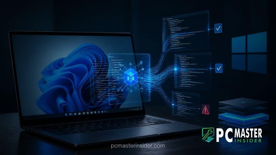 microsoft ai agents coding windows 11 design fixes